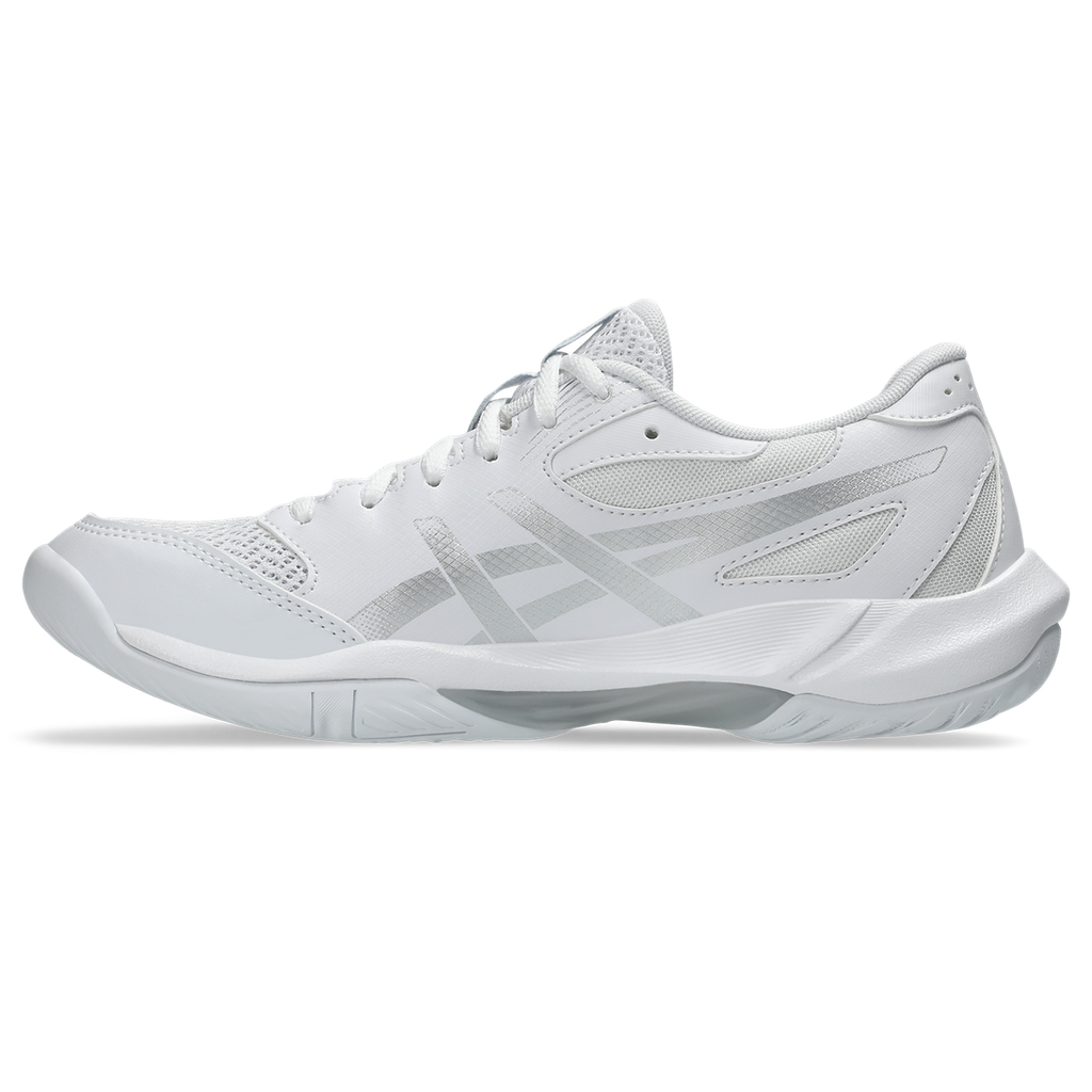 Asics Women's Gel Rocket 12 Indoor Court Shoes AW25 White Pure Silver