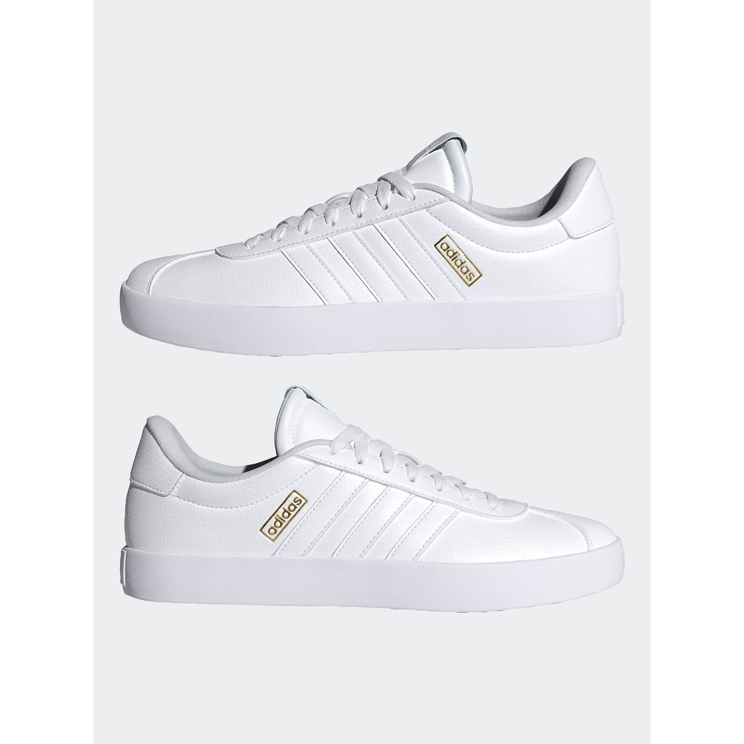 adidas White VL Court 3.0 Trainers