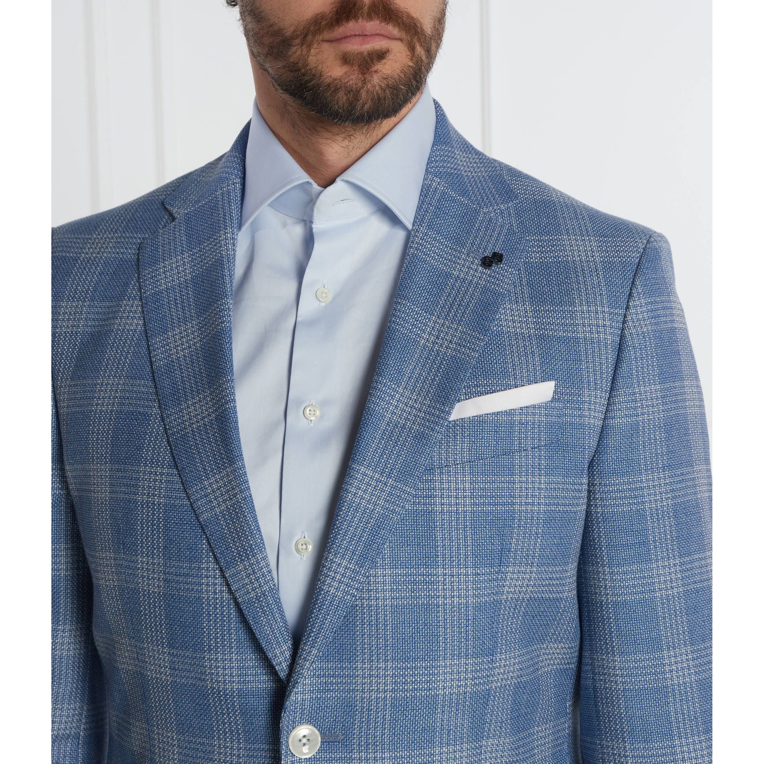 Blazer H-Hutson-233 Slim Fit | with addition of wool