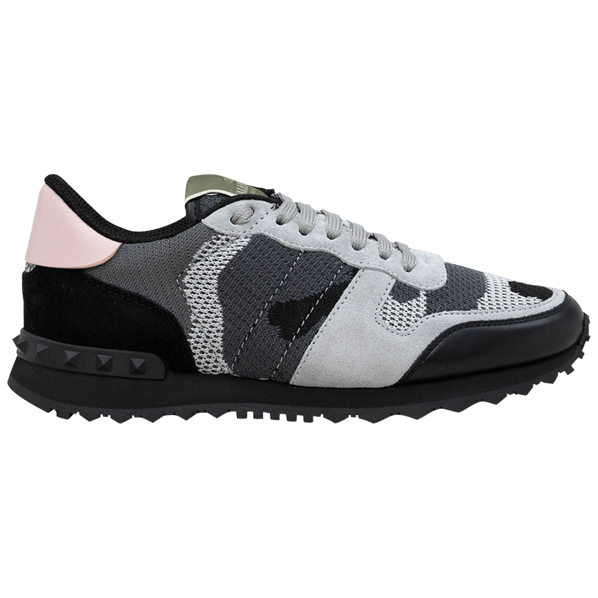 Valentino Wmns Rockrunner 'Grey Pink Camo'