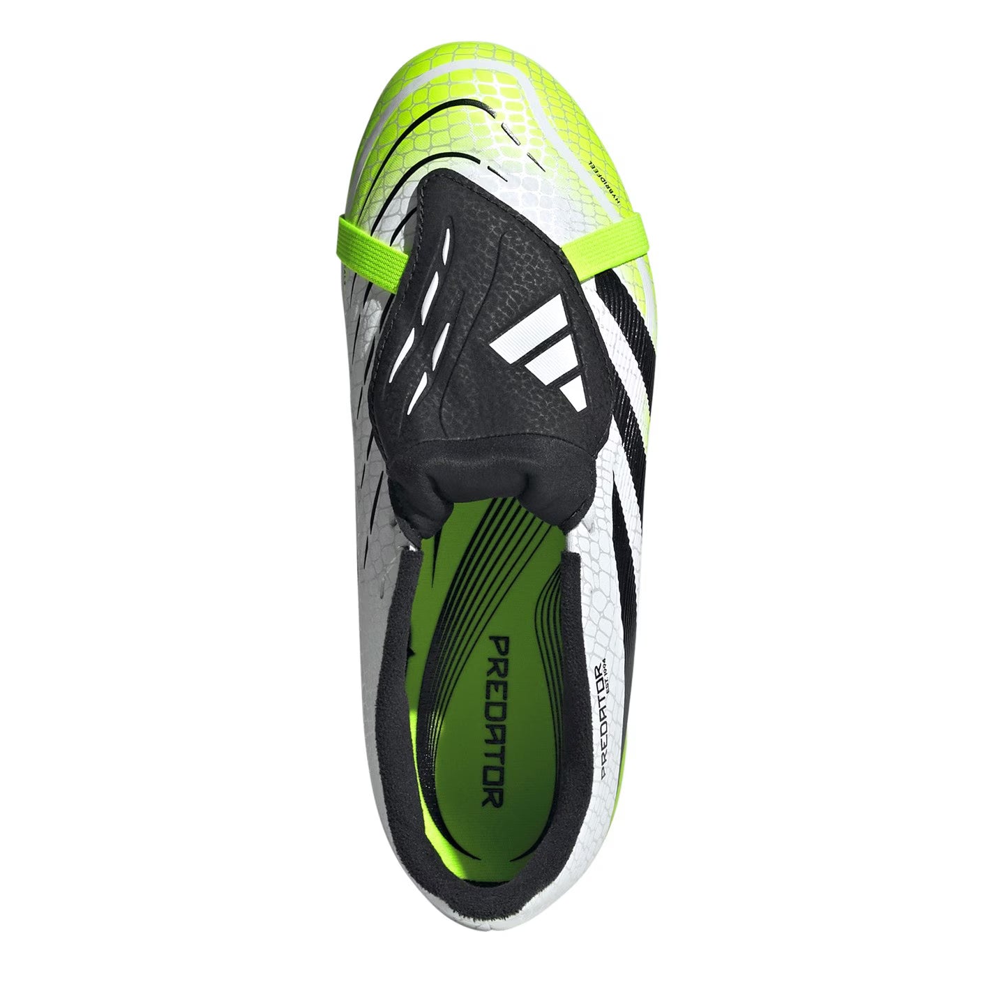 Predator League Fold-Over Tongue Junior Firm Ground Football Boots