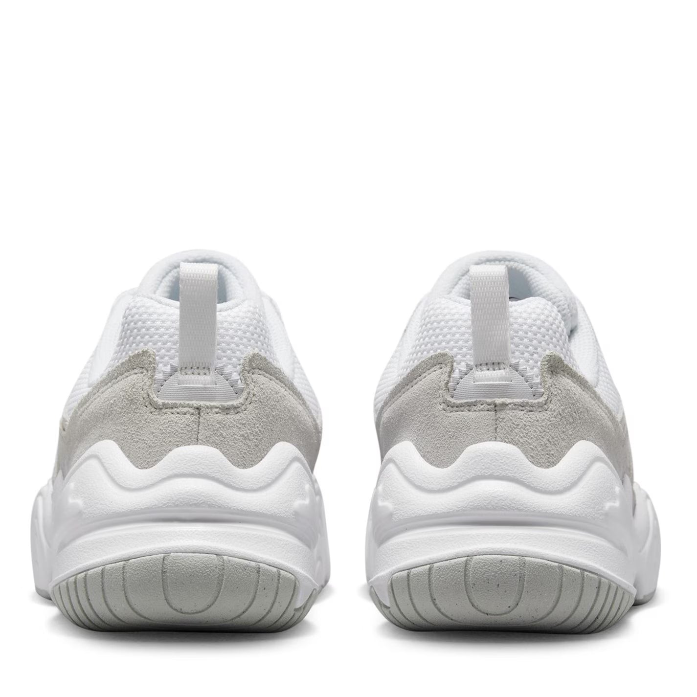 Nike Light Grey Tech Hera Trainers