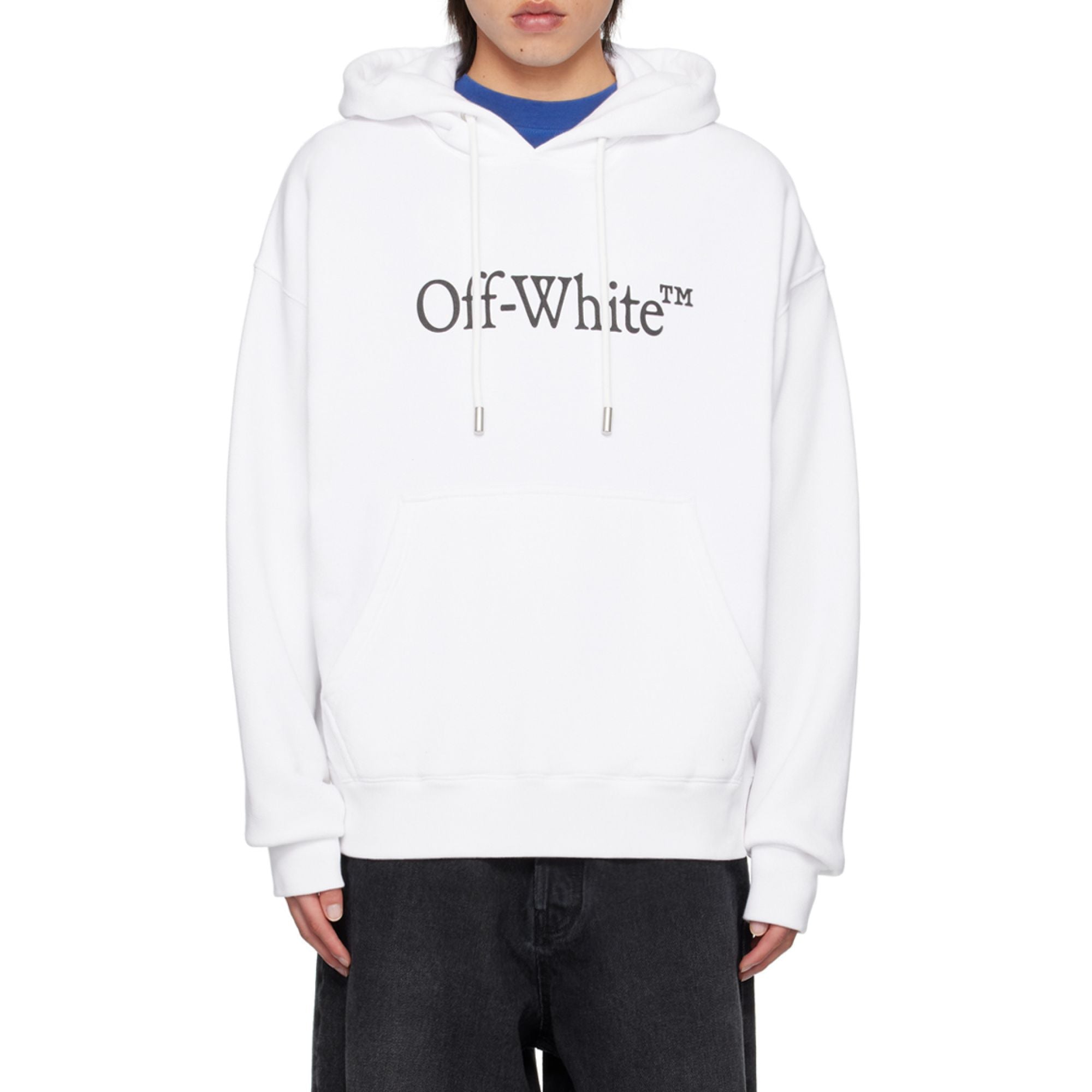 Off-White Big Bookish Skate Drawstring Hoodie