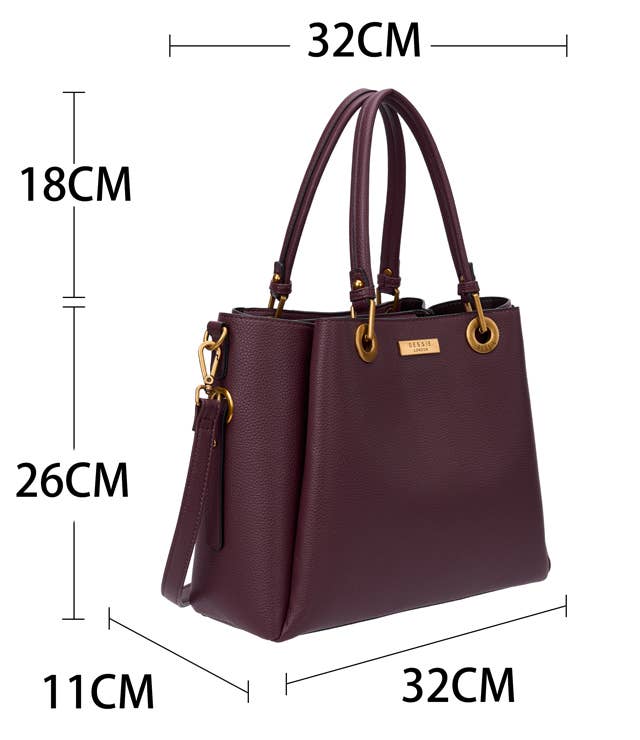 Two-in-One Structured Tote