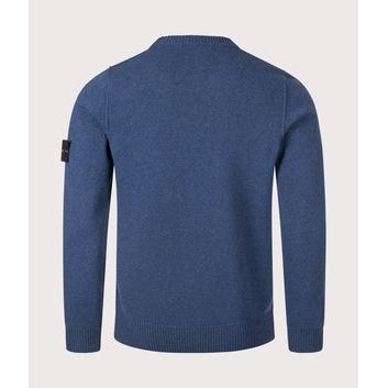 STONE ISLAND Lambswool Crew Neck Jumper