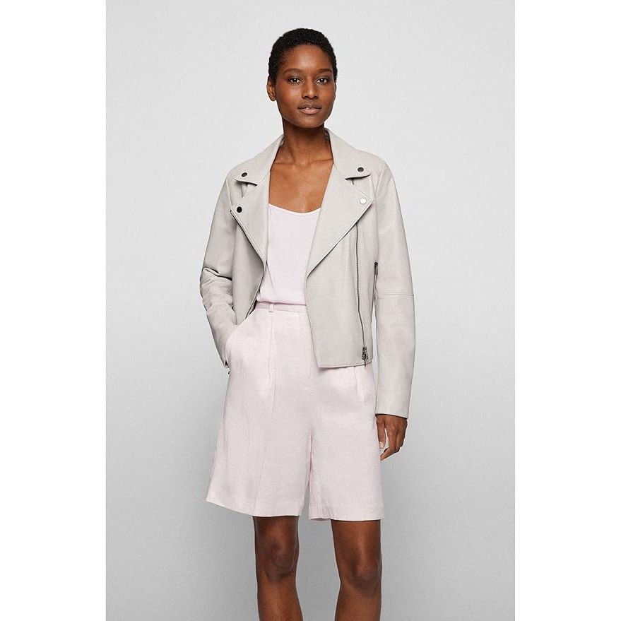 BOSS women C_saleli1 Leather Jacket