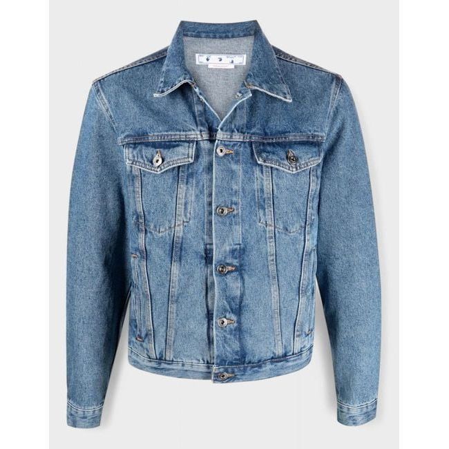 Indust Slim Denim Jacket Medium