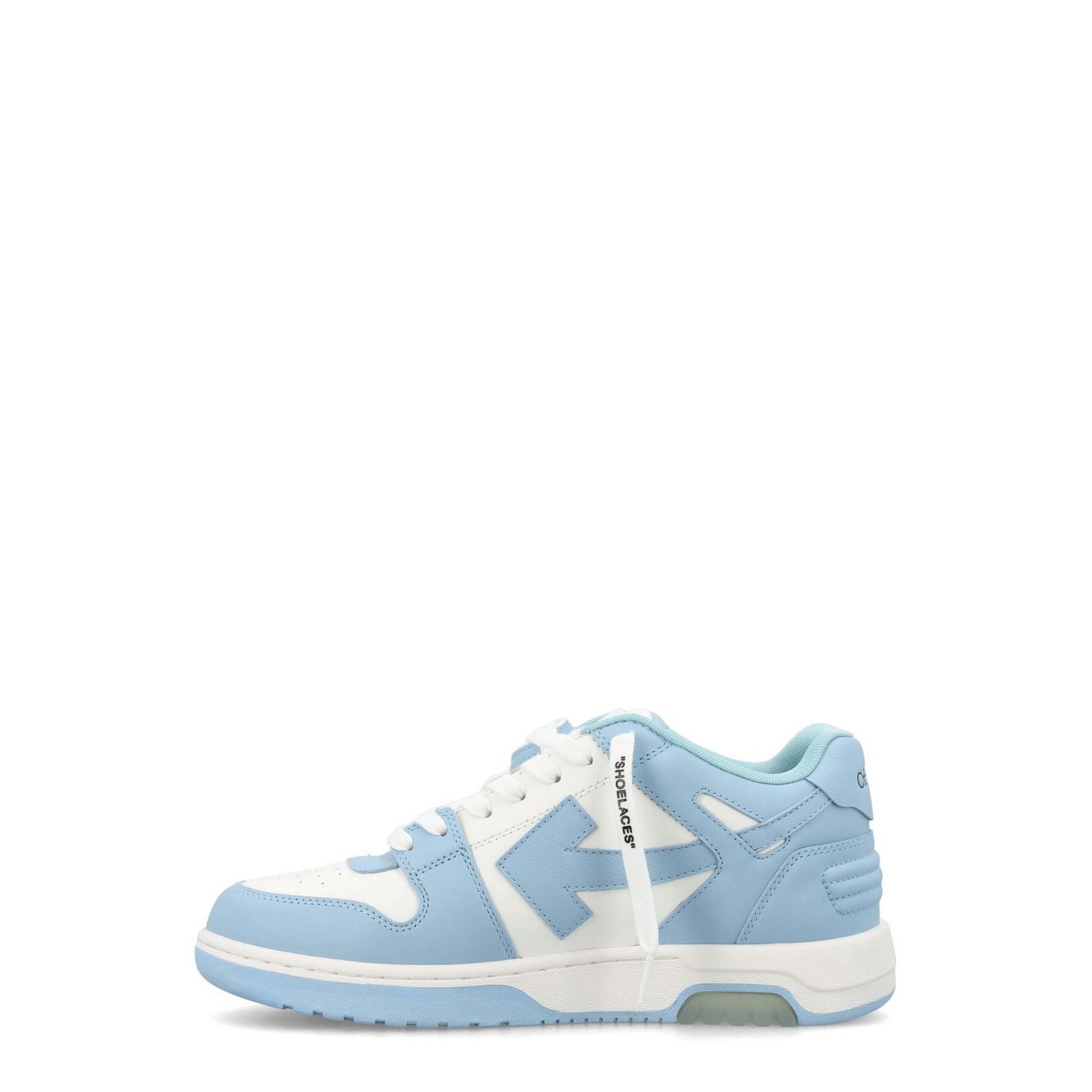 Off-White Out Of Office Round Toe Lace-Up Sneakers