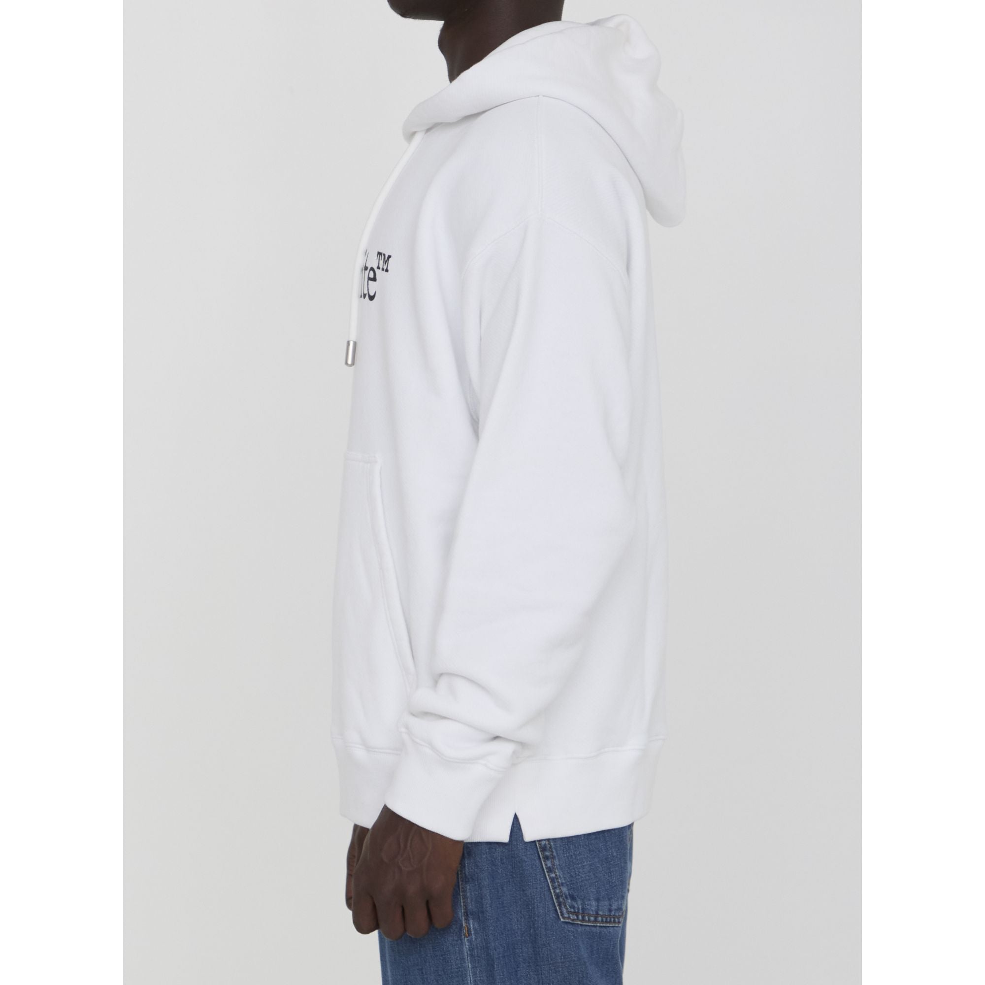 Off-White Big Bookish Skate Drawstring Hoodie
