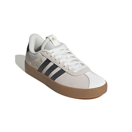 VL Court 3.0 Shoes - Off White/Grey Six/Gold Metallic