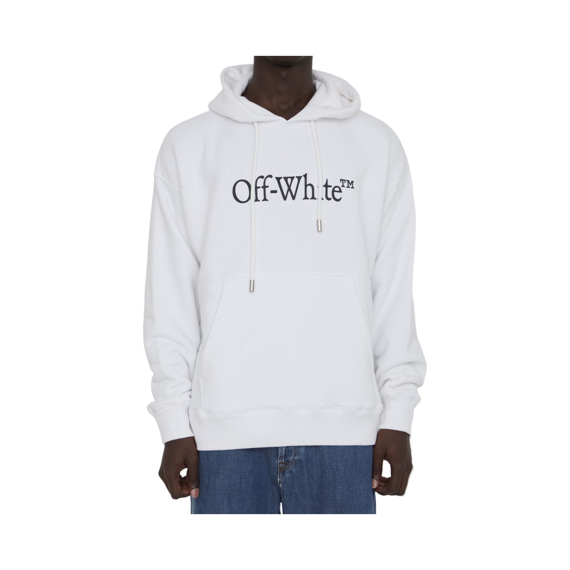 Off-White Big Bookish Skate Drawstring Hoodie