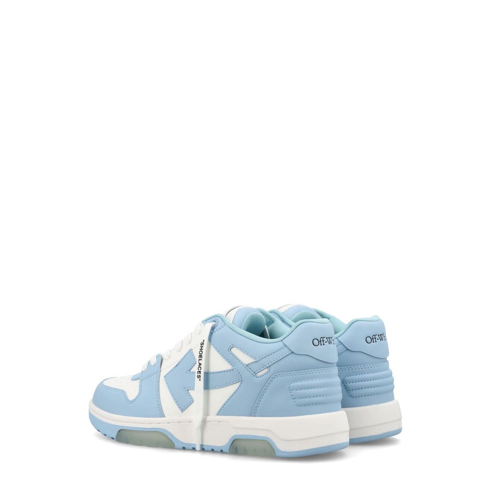 Off-White Out Of Office Round Toe Lace-Up Sneakers
