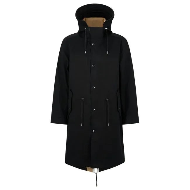 BOSS Fishtail Parka Jacket With Union Jack