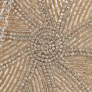 Crystal Bloom Beaded Evening Bag