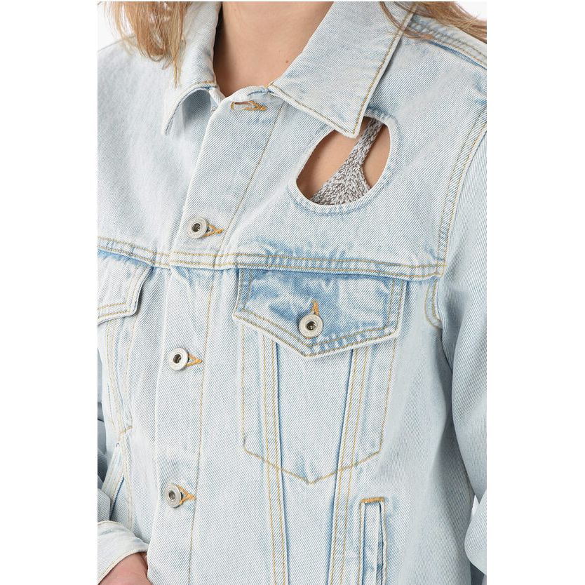PERMANENT Cut Out Detail METEOR Denim Jacket