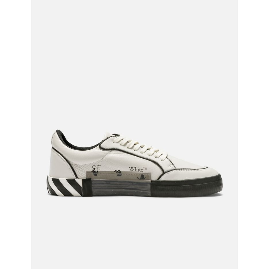Low Vulcanized Outlined Sneakers