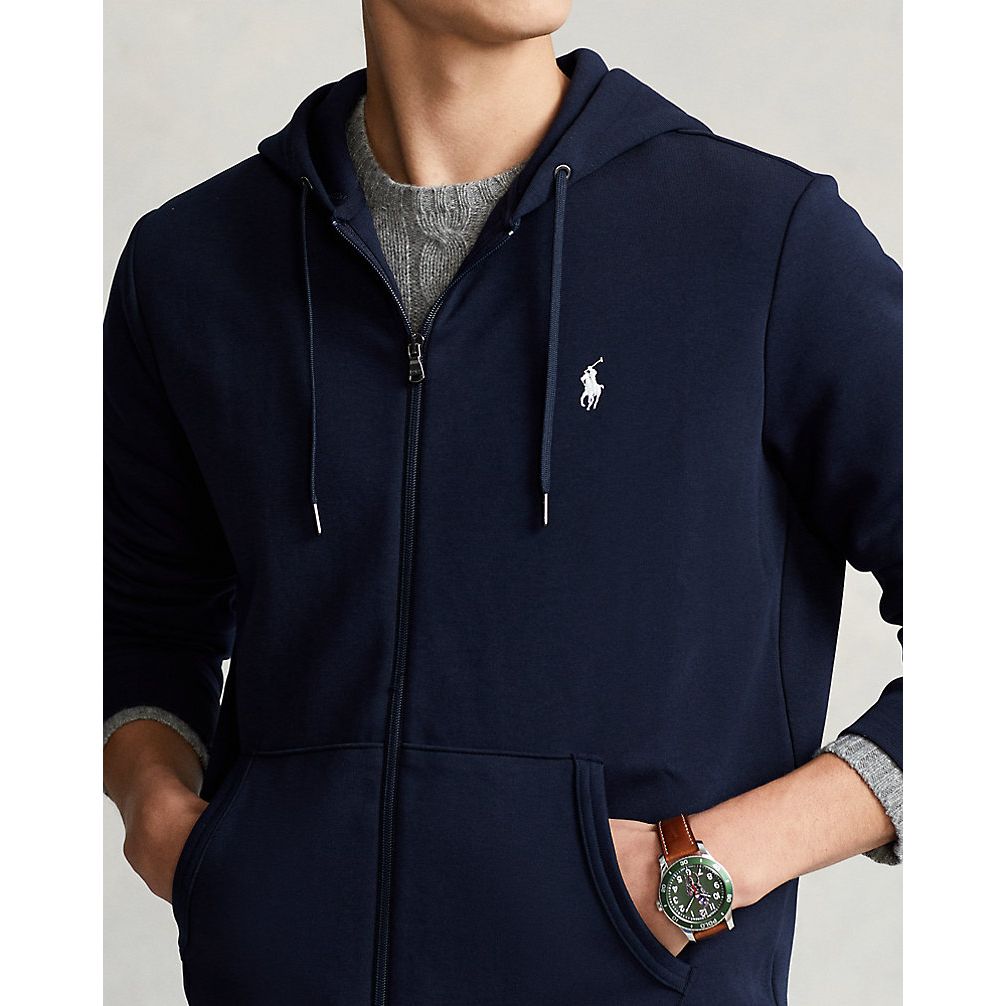 Double-Knit Full-Zip Hoodie