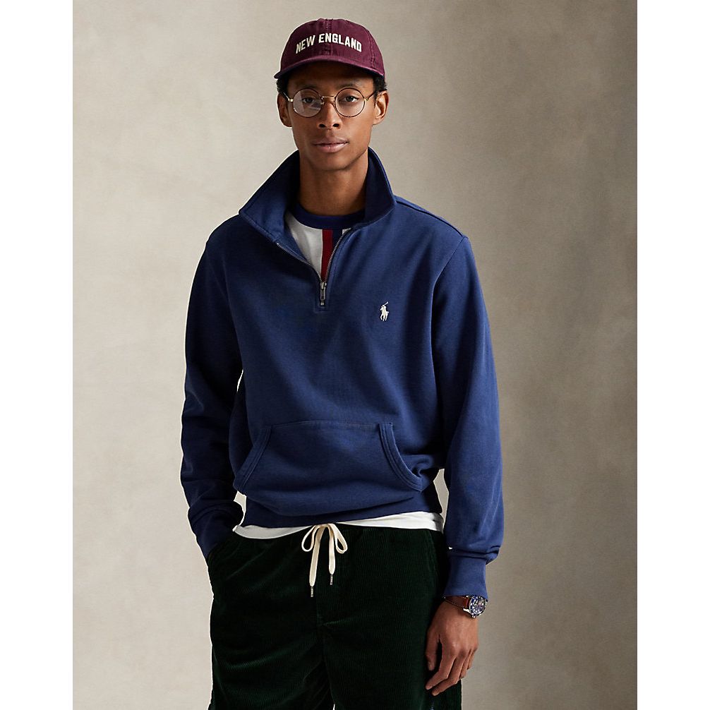 Loopback Fleece Quarter-Zip Sweatshirt
