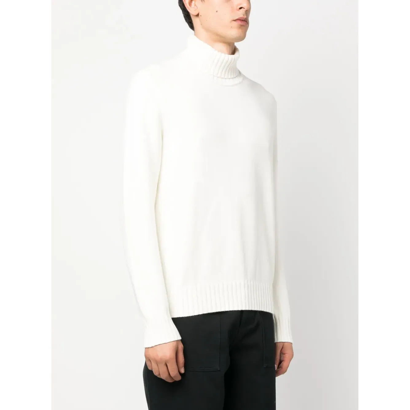 Stone Island Compass Motive Roll-Neck Jumper