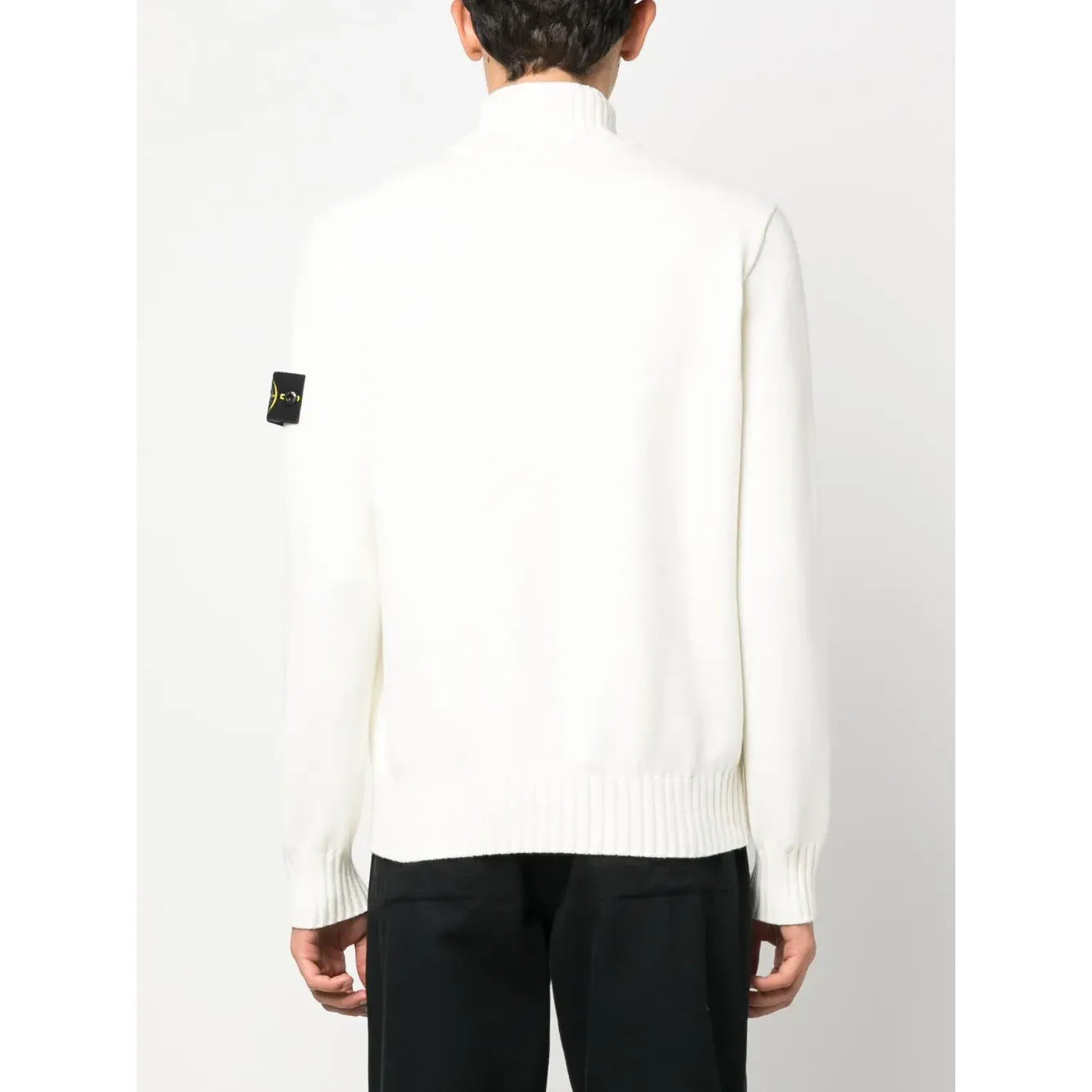 Stone Island Compass Motive Roll-Neck Jumper