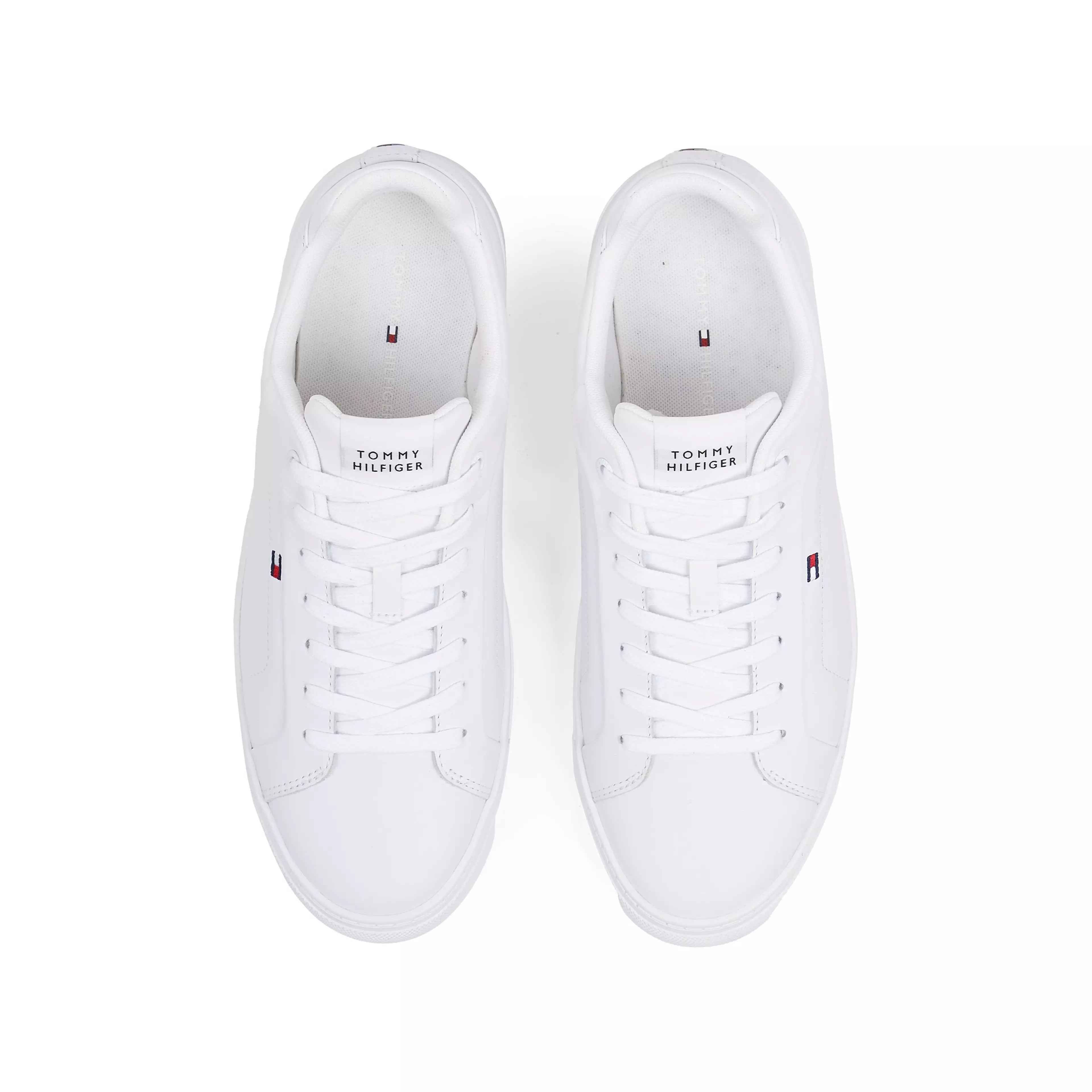 Icon Court Lth Flag Ace White
