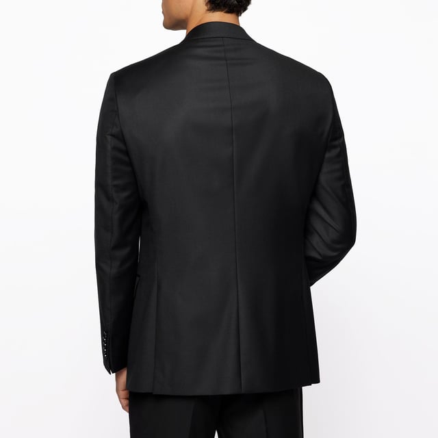 Men's Boss T-Harvers4 Blazer Jacket in Black