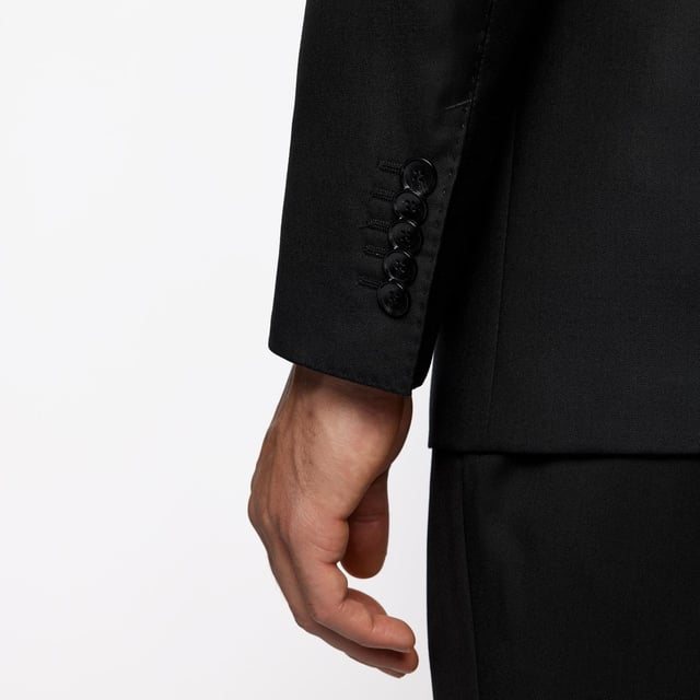 Men's Boss T-Harvers4 Blazer Jacket in Black
