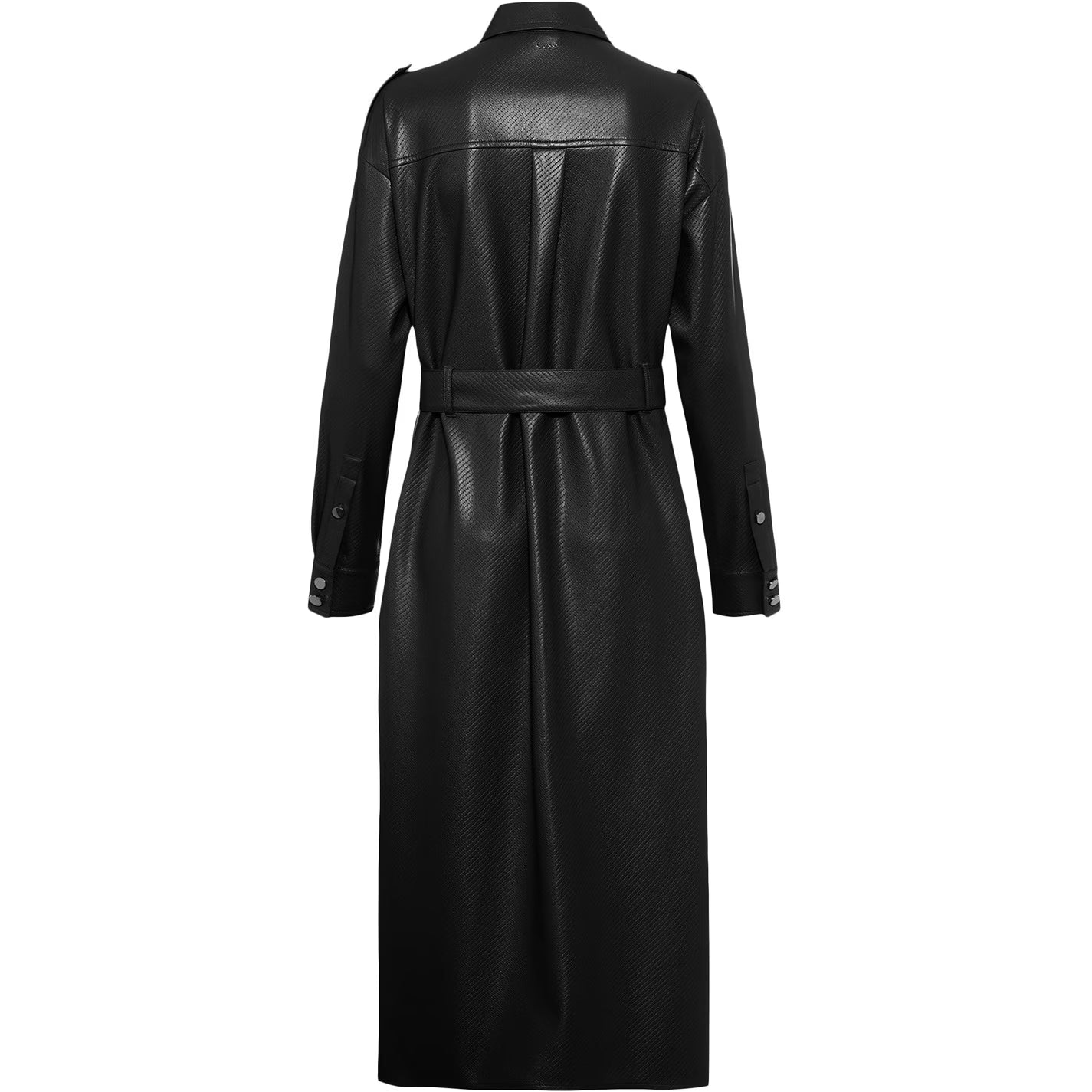 Women's Delaxa Dress, Synthetic-Coated Faux Leather