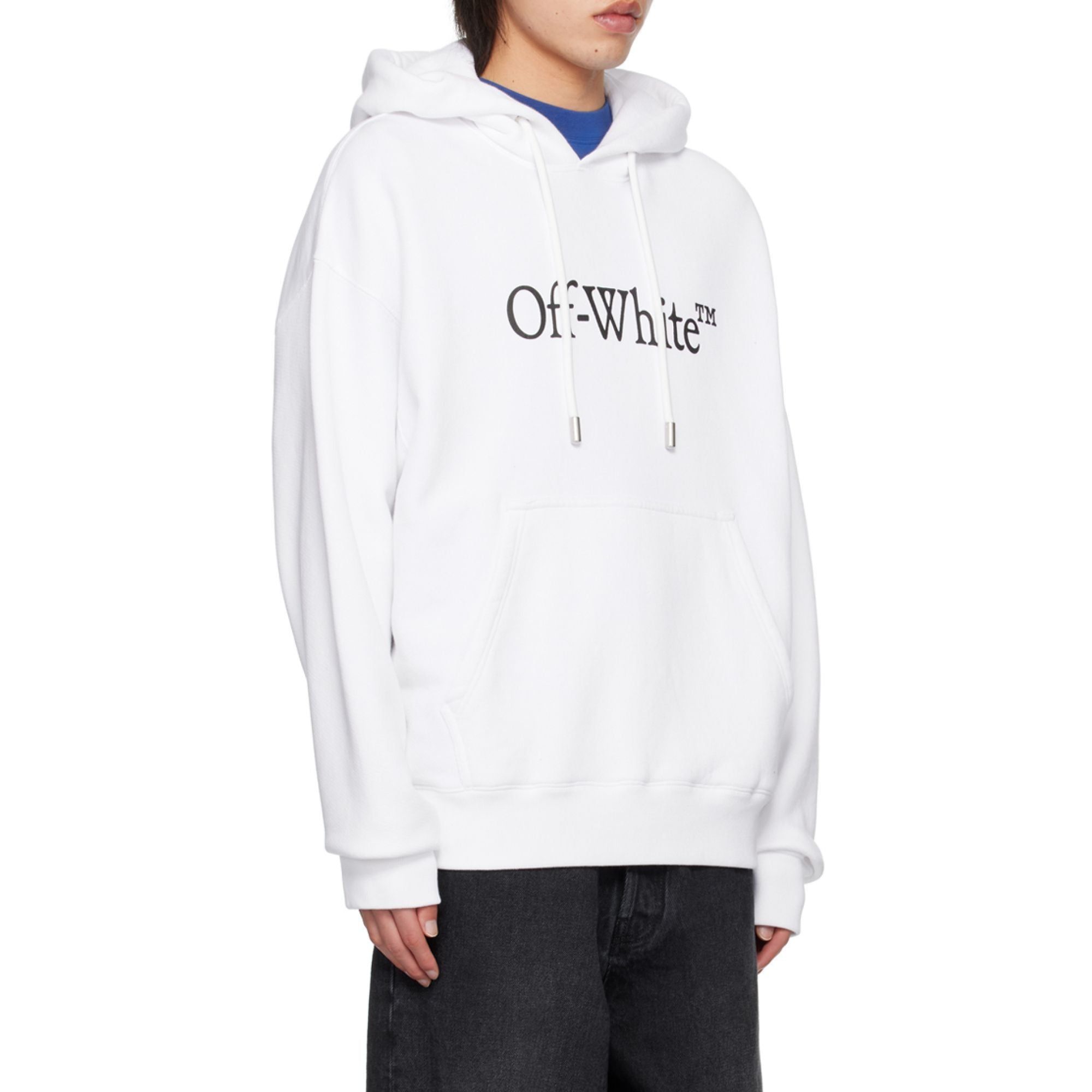 Off-White Big Bookish Skate Drawstring Hoodie