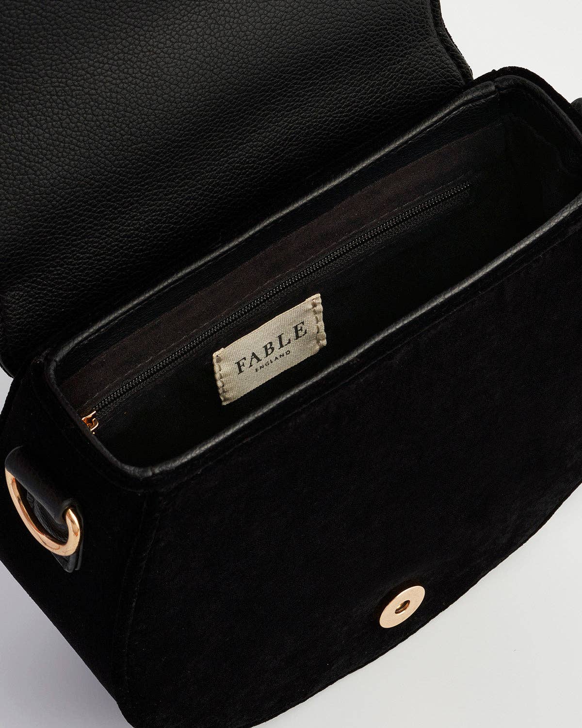 Woodland Embroidered Saddle Bag