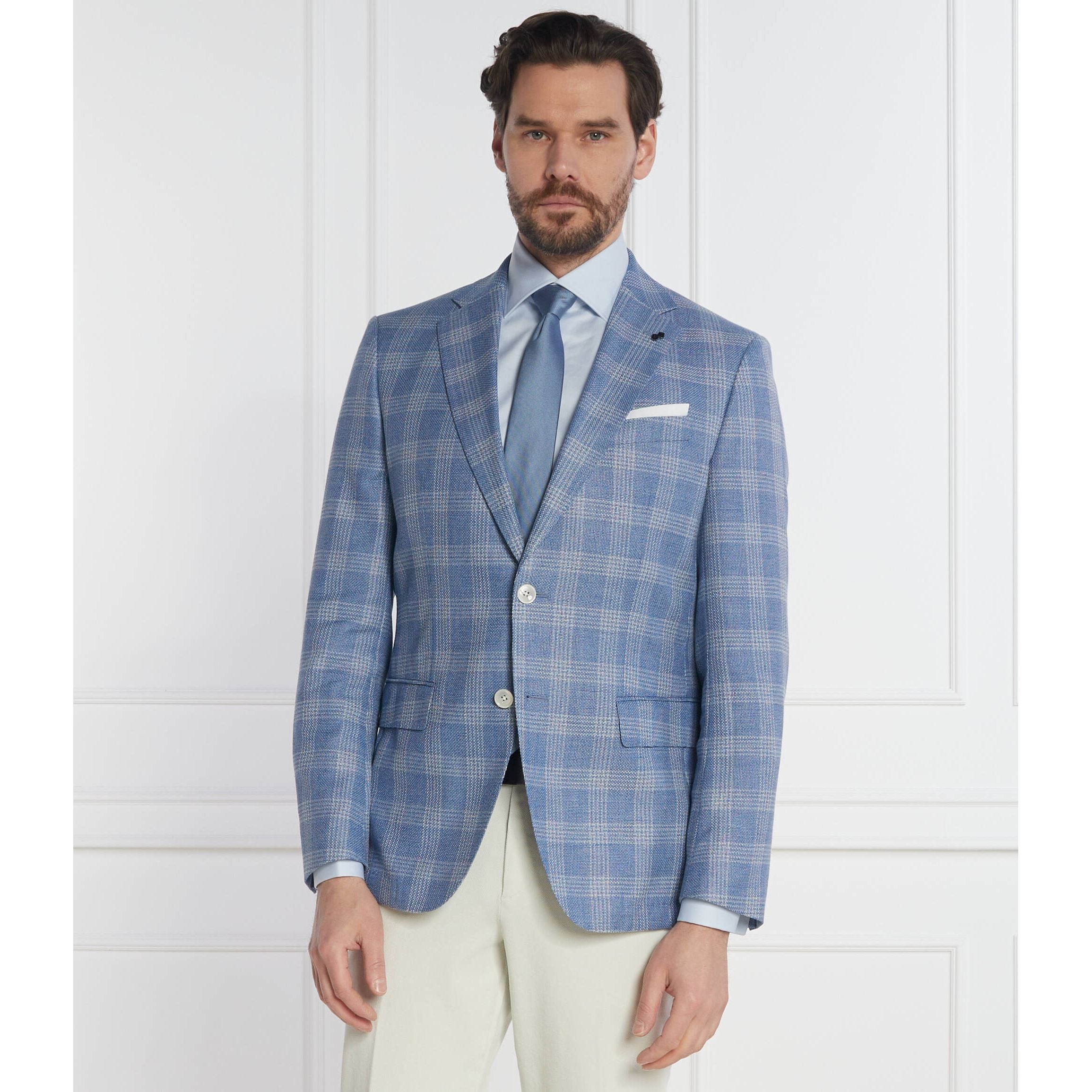 Blazer H-Hutson-233 Slim Fit | with addition of wool