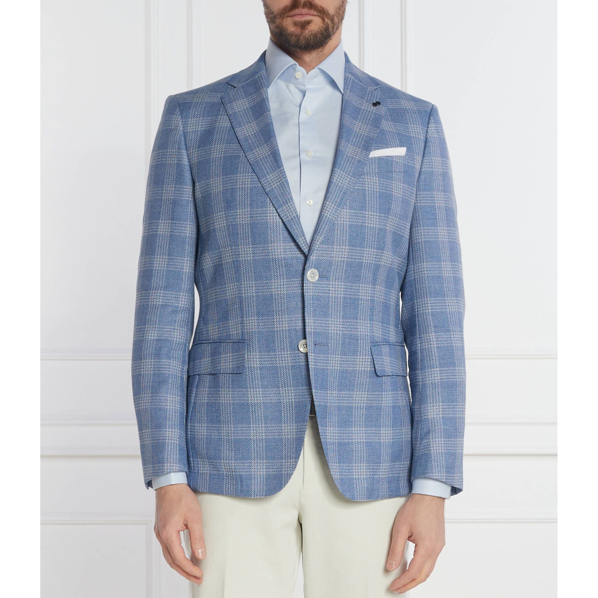 Blazer H-Hutson-233 Slim Fit | with addition of wool