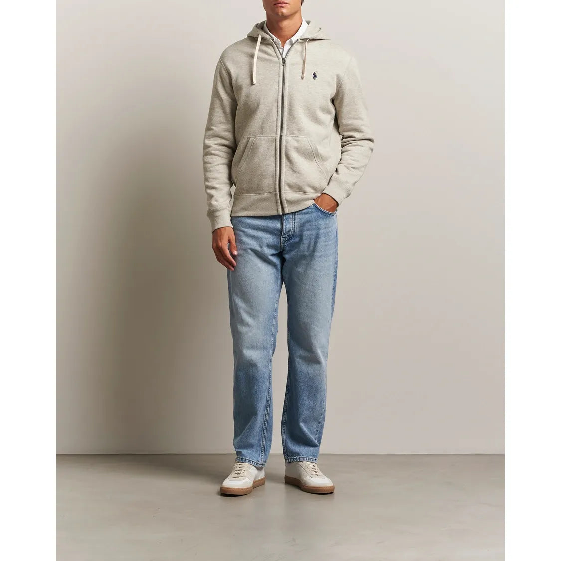 Polo Ralph Lauren Athletic Fleece Full-Zip Hoodie Light Sport Heather