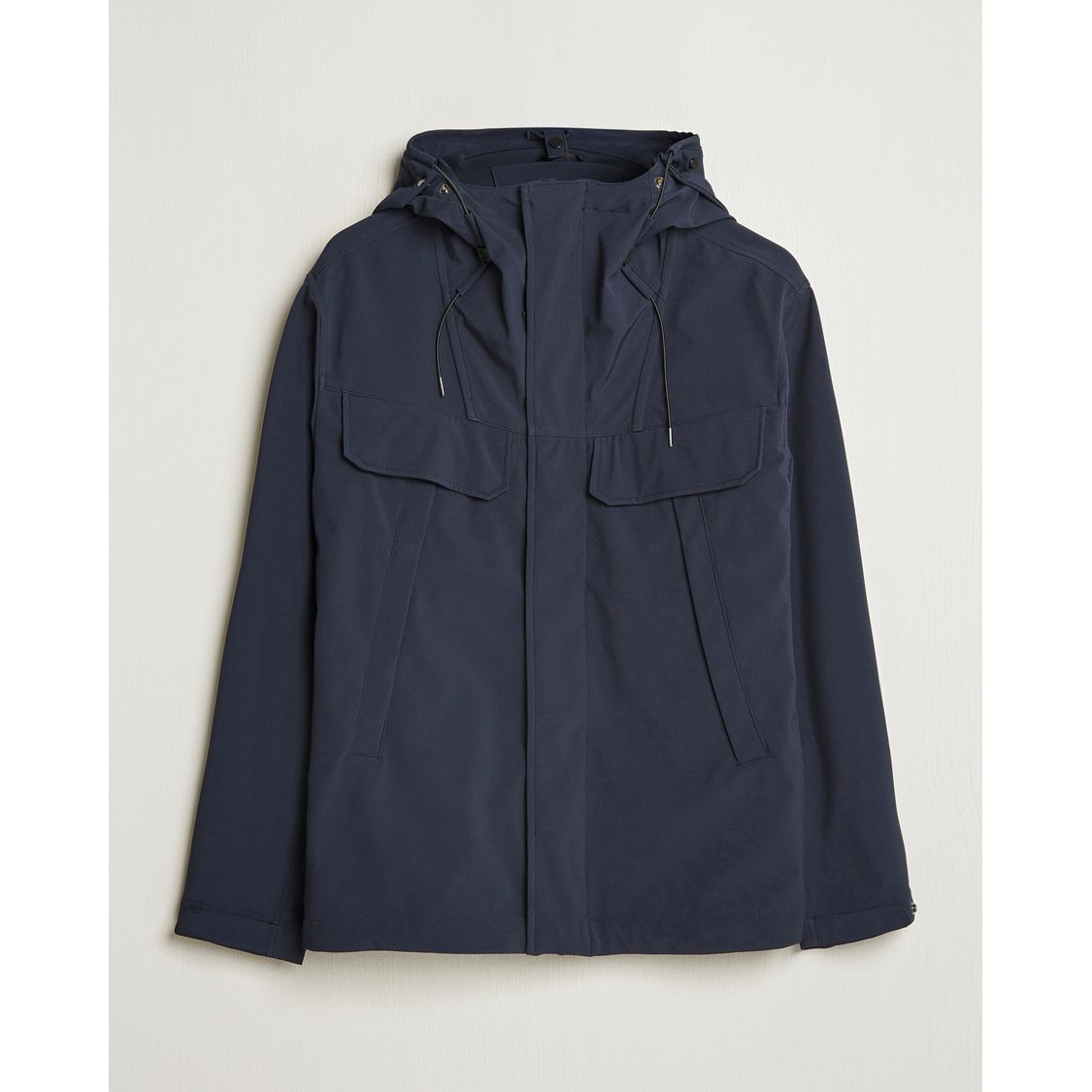 Shell-R Goggle Hood Jacket Navy