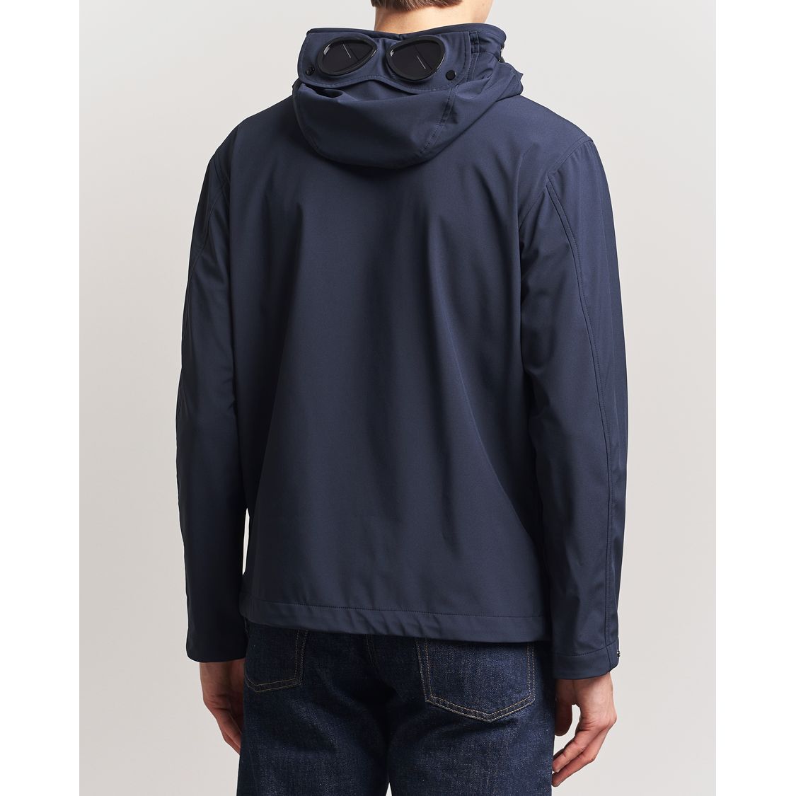 Shell-R Goggle Hood Jacket Navy