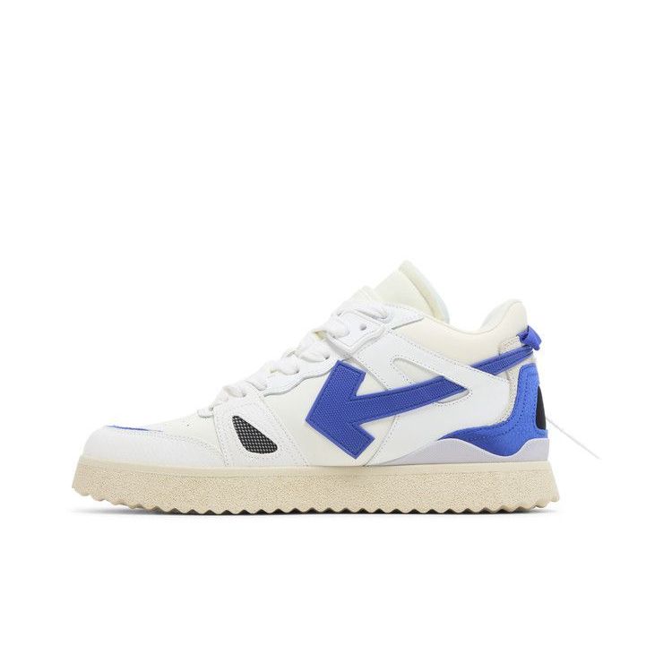 OFF-WHITE Sponge Mid Top White Blue