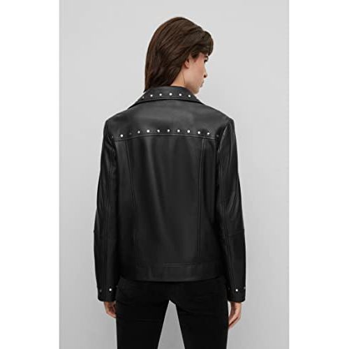 BOSS Women's C_salita Leather_Jacket