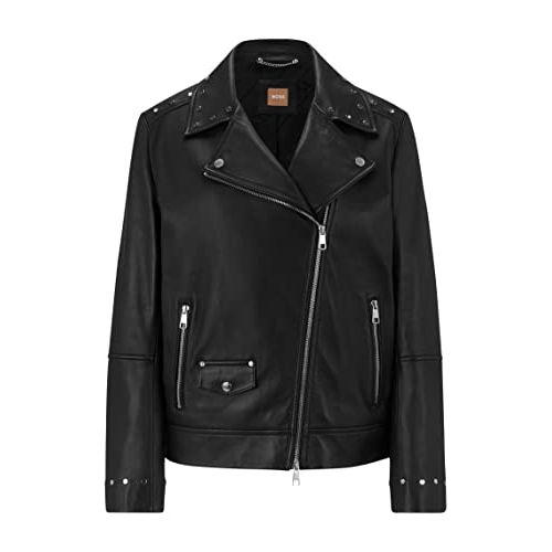 BOSS Women's C_salita Leather_Jacket