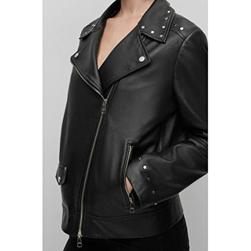 BOSS Women's C_salita Leather_Jacket