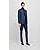BOSS Mens H-Hutson-Elbow-233 Slim-fit Jacket in a Micro-Patterned Cotton Blend