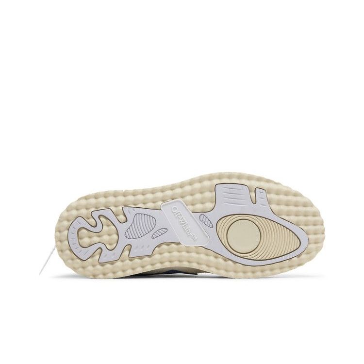 OFF-WHITE Sponge Mid Top White Blue
