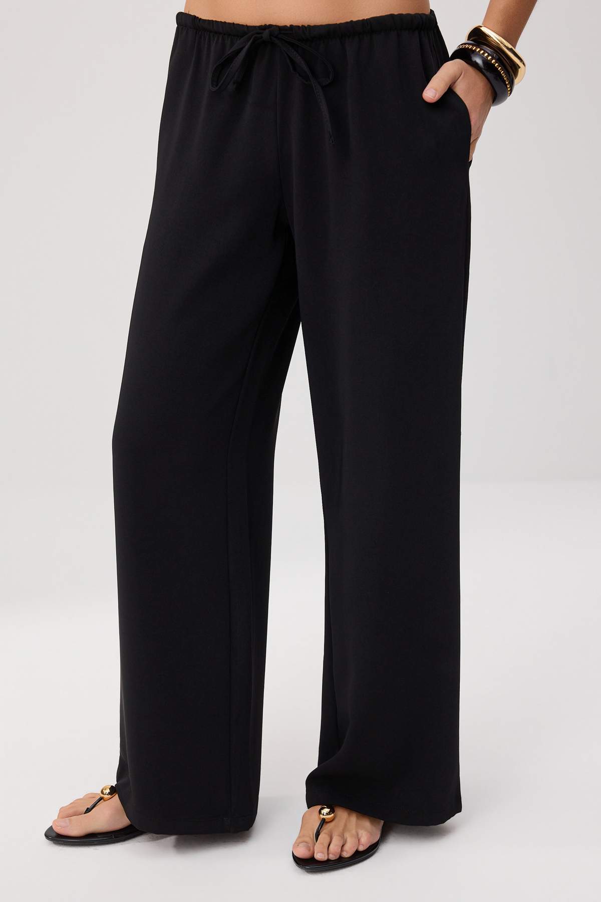 Sleeveless Blouse & Wide Leg Trouser Co-Ord