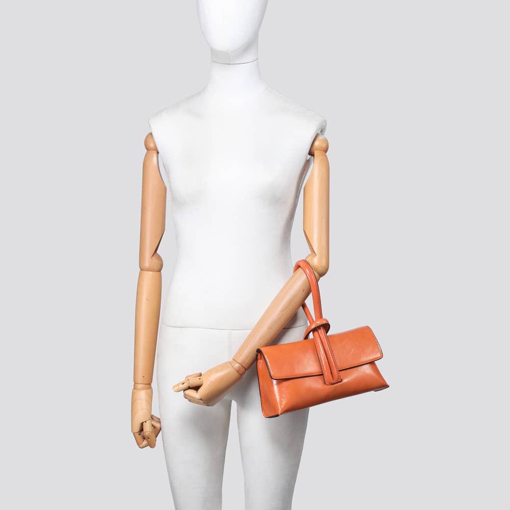 Soft Knot Vegan Leather Handbag