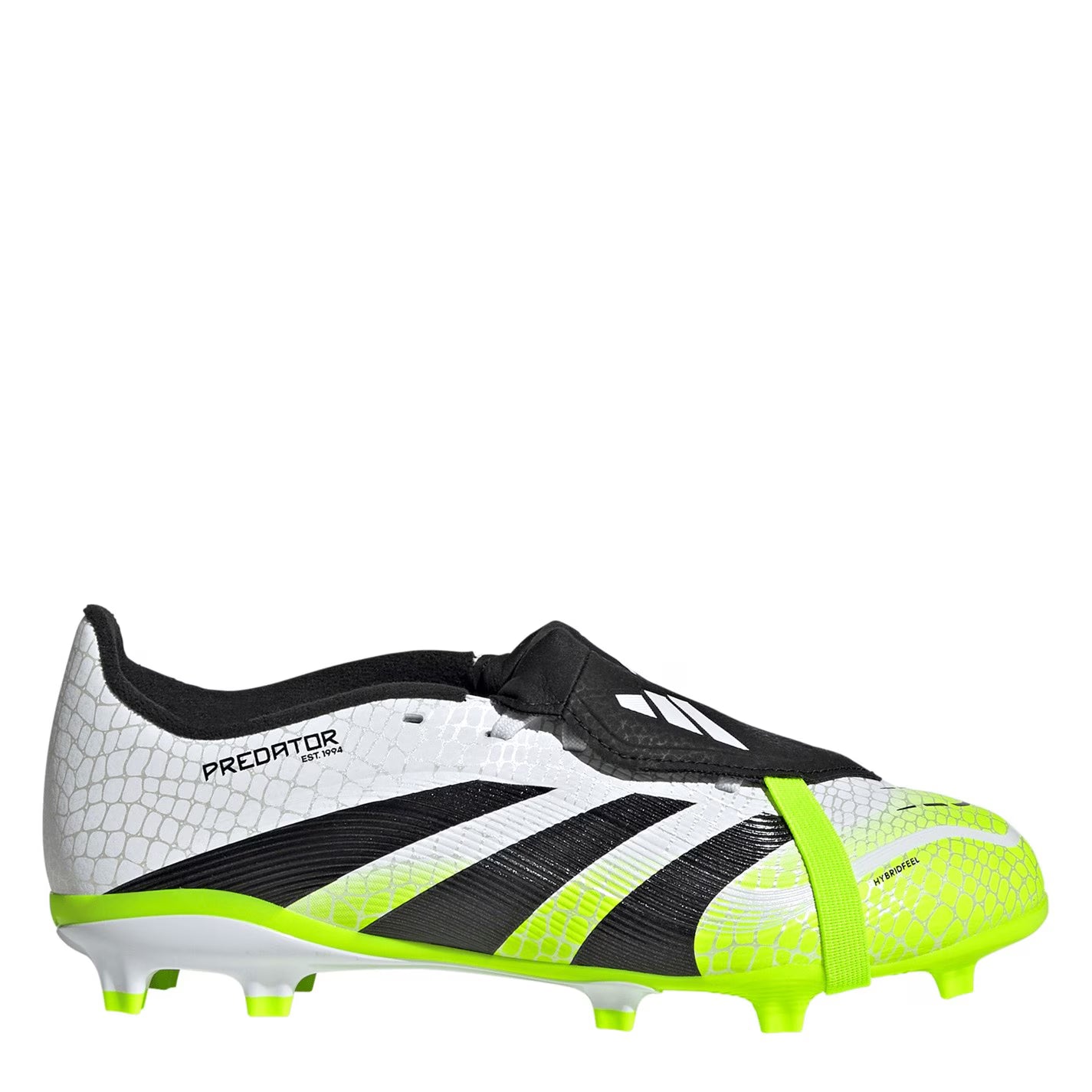 Predator League Fold-Over Tongue Junior Firm Ground Football Boots