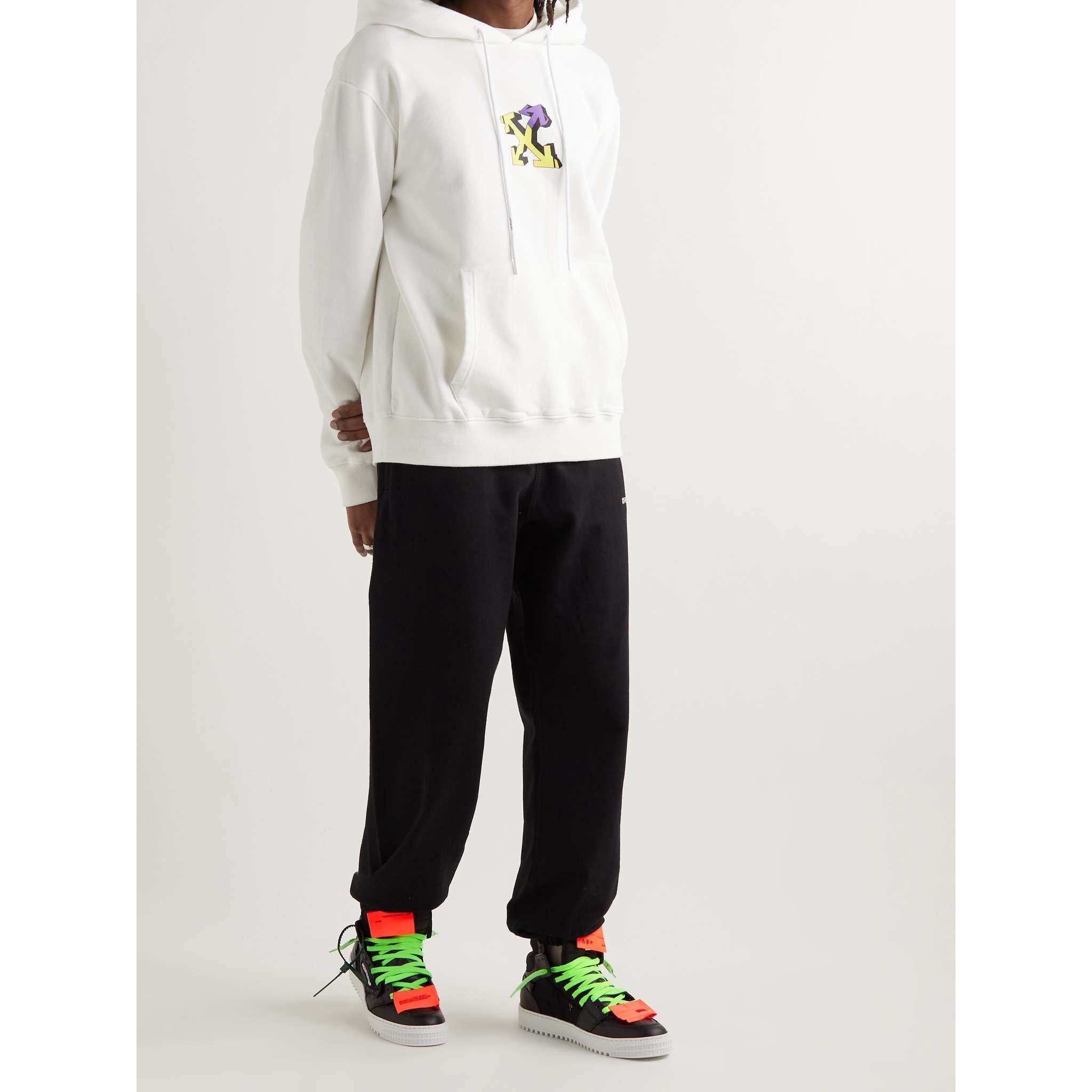 3.0 Off Court Supreme Suede, Leather and Shell High-Top Sneakers