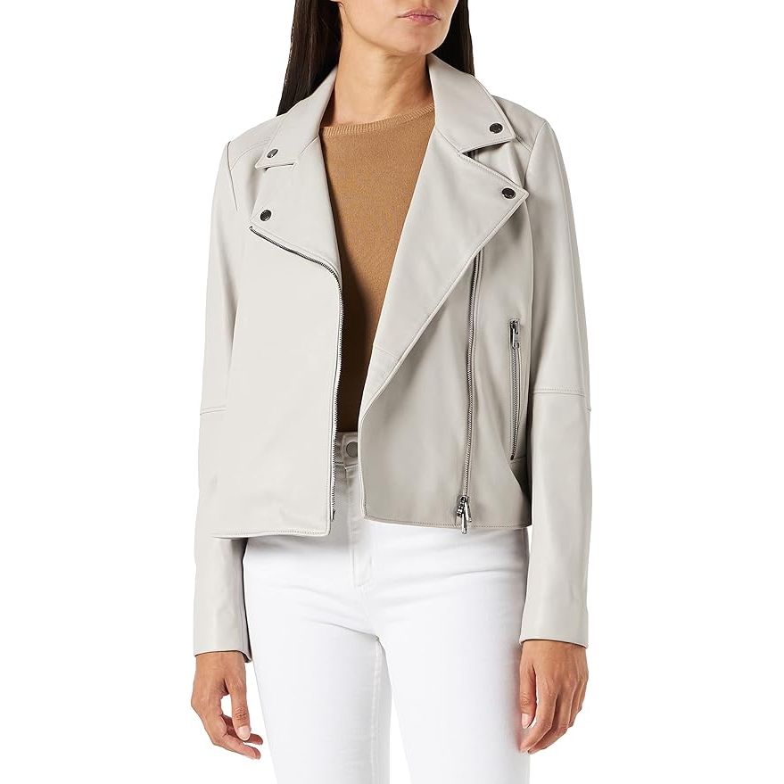 BOSS women C_saleli1 Leather Jacket