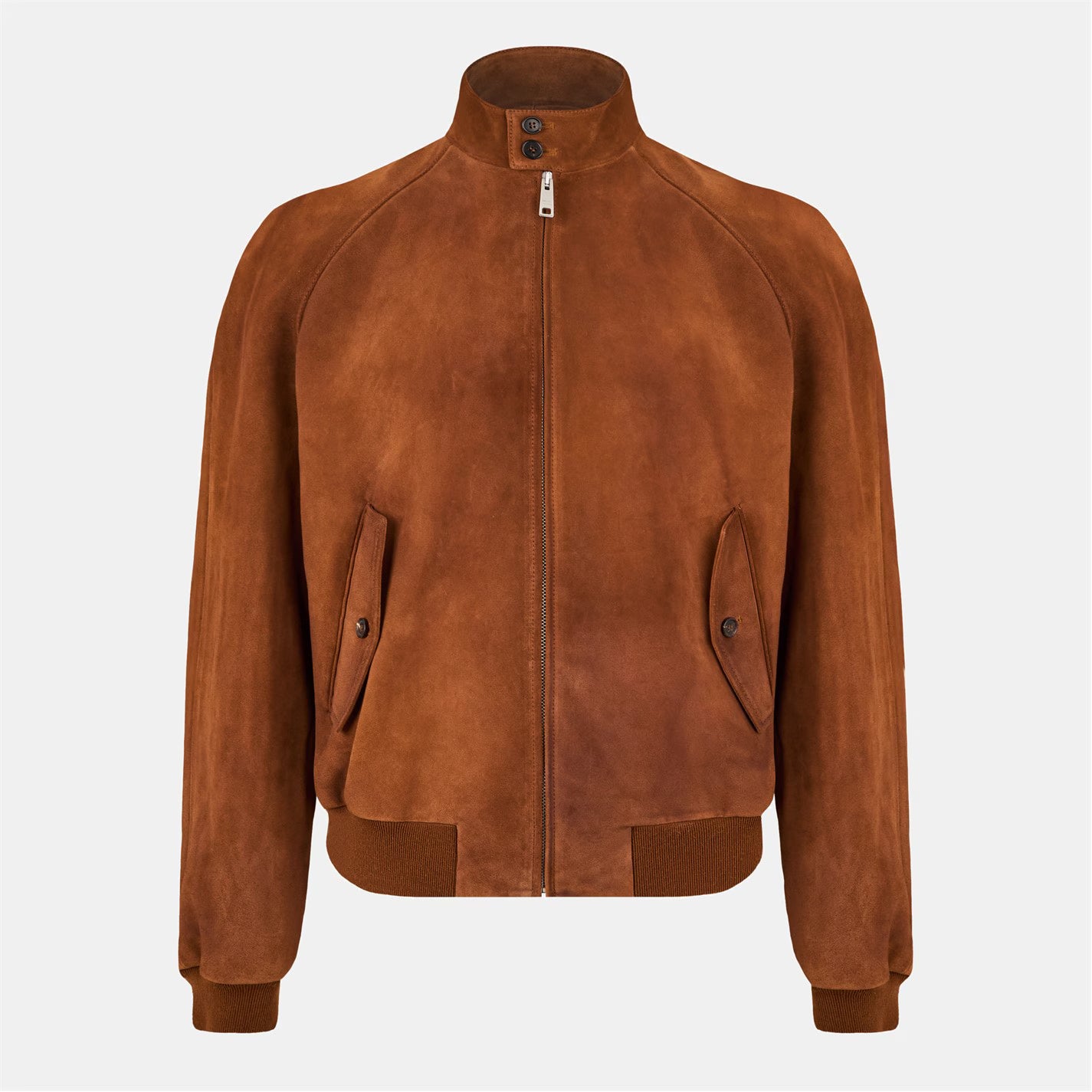 Suede Bomber Jacket