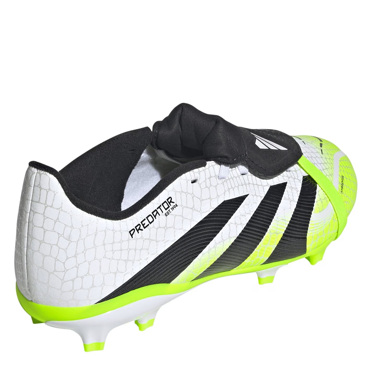 Predator League Fold-Over Tongue Junior Firm Ground Football Boots