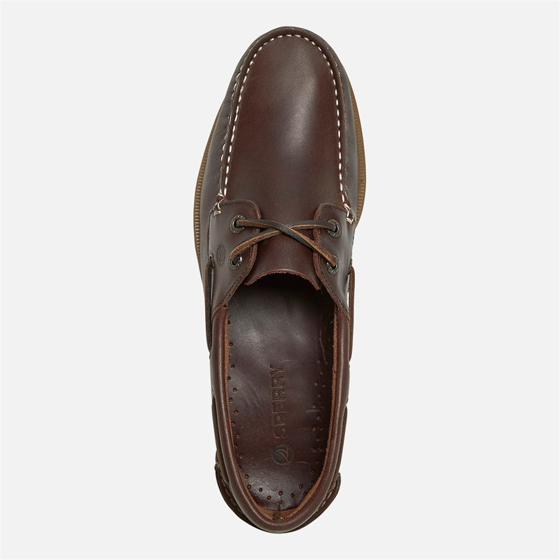Sperry Mens A/O 2 Eye Boat Shoes Amaretto