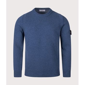 STONE ISLAND Lambswool Crew Neck Jumper